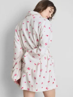 Albornoz tipo spa estampado
