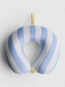 Almohada de viaje a rayas