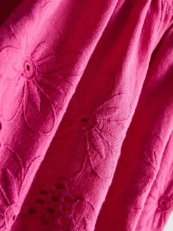 1,5-8 años | Blusa bordada con flores
