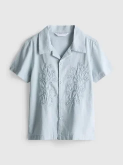 1,5-12 años | Camisa con flores bordadas de The Edit