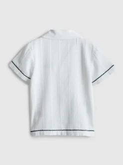 1,5-7 años | Camisa con peces bordados