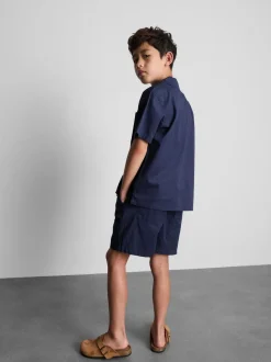 7-15 años | Camisa y pantalones cortos de popelina