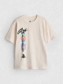 6-15 años | Camiseta con grafiti de PlayStation
