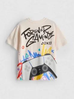 6-15 años | Camiseta con grafiti de PlayStation
