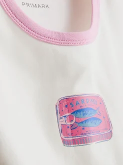 7-15 años | Camiseta con ribetes