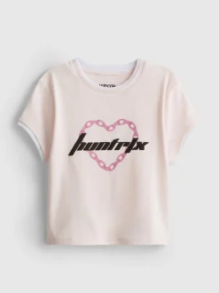 5-15 años | Camiseta corta de Las guerreras K-Pop
