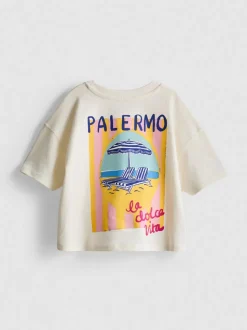 1,5-9 años | Camiseta de corte cuadrado Palermo