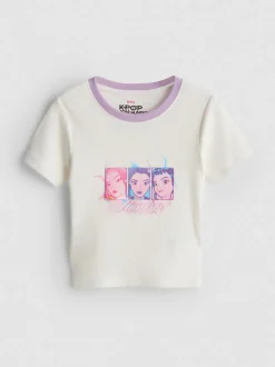 5-15 años | Camiseta de Huntr/x, Las guerreras K-Pop