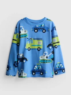 1,5-8 años | Camiseta de manga larga estampada