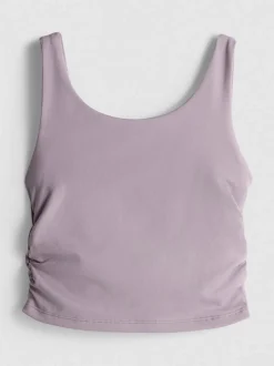 7-15 años | Camiseta deportiva fruncida sin mangas