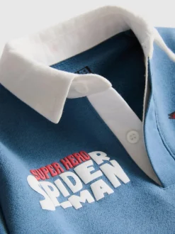 1-9 años | Camiseta de rugby de Spider-Man de Marvel