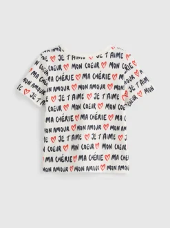 1,5-8 años | Camiseta estampada de algodón puro
