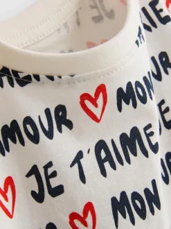 1,5-8 años | Camiseta estampada de algodón puro