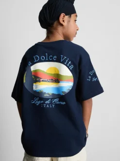 7-15 años | Camiseta estampada de la Dolce Vita