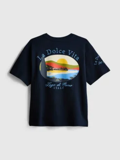 7-15 años | Camiseta estampada de la Dolce Vita