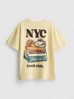 7-15 años | Camiseta extragrande con gráfico de NYC