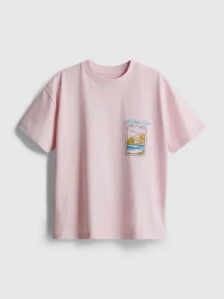 7-15 años | Camiseta extragrande estampada