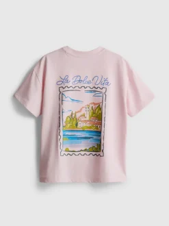 7-15 años | Camiseta extragrande estampada
