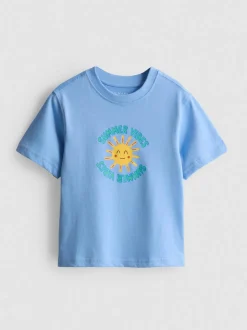 1-9 años | Camiseta gráfica de algodón puro