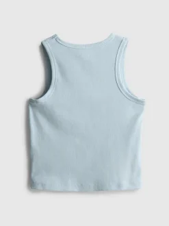 7-15 años | Camiseta sin mangas acanalada