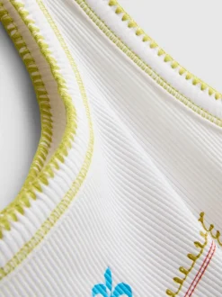 7-15 años | Camiseta sin mangas con pespuntes
