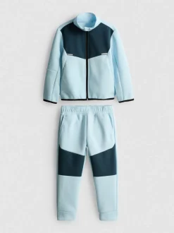1-9 años | Chaqueta y joggers deportivos ribeteados
