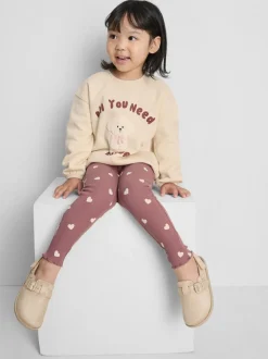 1-9 años | Conjunto de sudadera y leggings