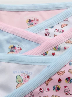 2-15 años | Pack de 6 braguitas bajas con algodón