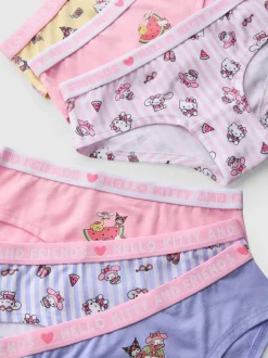 3-15 años | Pack de 6 braguitas bajas de Hello Kitty