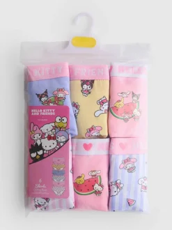 3-15 años | Pack de 6 braguitas bajas de Hello Kitty