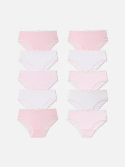1,5-15 años | Pack de 10 braguitas con lazos