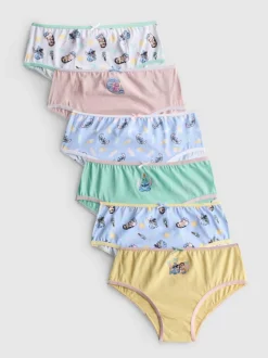 1,5-14 años | Pack de 6 braguitas de Stitch, Disney