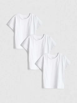 1,5-15 años | Pack de 3 camisetas de algodón puro