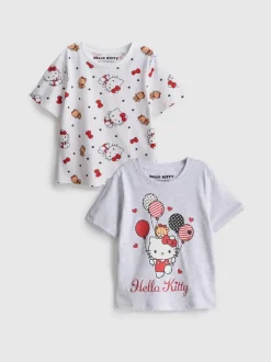 1-9 años | Pack de 2 camisetas de Hello Kitty