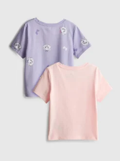 1-9 años | Pack de 2 camisetas de Marie de Disney