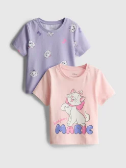 1-9 años | Pack de 2 camisetas de Marie de Disney