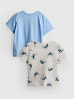 1-9 años | Pack de 2 camisetas de Stitch de Disney