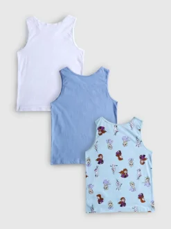 1,5-10 años | Pack de 3 camisetas sin mangas Disney