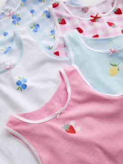1,5-12 años | Pack de 5 camisetas sin mangas