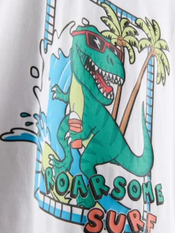 1,5-8 años | Pack de 2 pijamas cortos de dinosaurios
