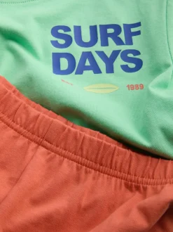 1,5-8 años | Pack de 2 pijamas cortos de surf