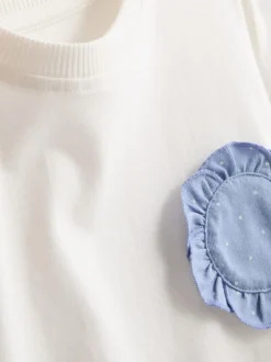 1,5-9 años | Pantalón y camiseta con volantes