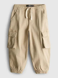 1,5-8 años | Pantalones cargo de sarga