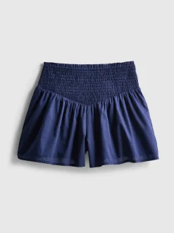 7-15 años | Pantalones cortos con cintura fruncida