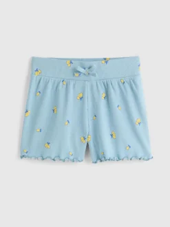 1,5-8 años | Pantalones cortos con ribete ondulado