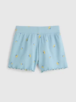 1,5-8 años | Pantalones cortos con ribete ondulado