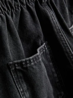 7-15 años | Pantalones cortos vaqueros paperbag