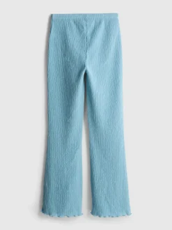 7-15 años | Pantalones fruncidos texturizados