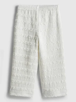 1,5-9 años | Pantalones fruncidos texturizados