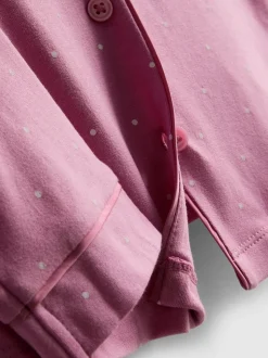 1-15 años | Pijama con camisa de lunares